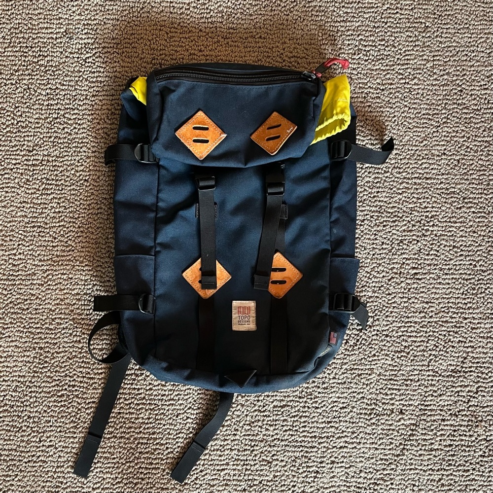 Topo Designs Klettersack - Navy Blue
